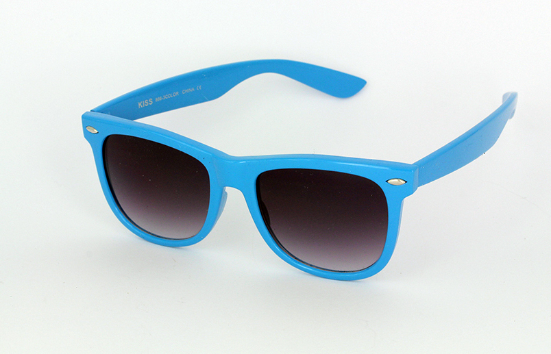 Tyrkis wayfarer solbrille - Design nr. 1067