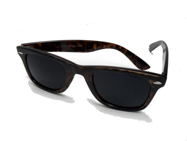Wayfarer solbrille i skildpaddebrun - Design nr. 534