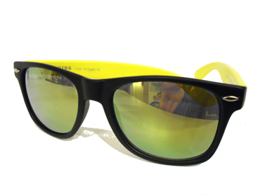 Sort og gul solbrille - Design nr. 568